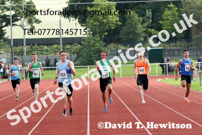 Mens and Boys 200 metres, 2021 North Eastern Track and Field Champs., Middesbrough. Photo: David T. Hewitson/Sports for All Pics